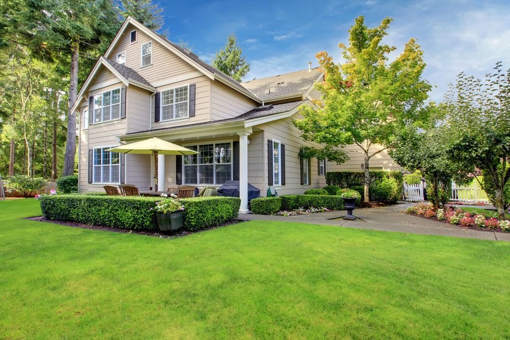 Beige Sided Home